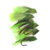 Bimoo 6 Stück #4 Sculpin Imitation Streamer Fly Green Zoo Cougar Fly Langsam sinkende Forellen-Angelköder