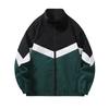 Μπουφάν Ανδρικό Μπουφάν με Όρθιο Γιακά Color Blocked Casual Ανδρικό Μπουφάν Μπουφάν με Όρθιο Γιακά