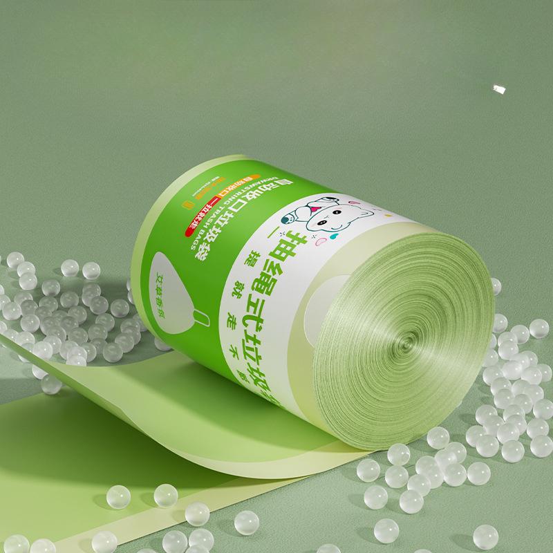 Mugwort Drawstring Garbage Bag Fly and Mosquito Repellent Automatic Closure Household Hand-held Garbage Bag