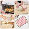 2Pcs Silicone Baking Mats for Oven Non Stick Heat Resistant Bakeware Sheets for Cookie Macaron Bread Baking Liner Kitchen Tools