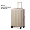 Large Capacity Stylish Multi-functional Trolley Case with Universal Wheels - Carry-on PC Alloy Shell Suitcase