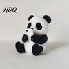 Car Dashboard Decorations 3D Printed Panda Ornaments Cute & Pillow Desktop Figurine Stress Relief Sculpture Desk Accessories for Office Home