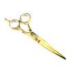 Golden Shrapnel, Hair Scissors, Hair Scissors, Flat Scissors, Tooth Scissors, Thinning, For Hair Salons And Hairdressers.