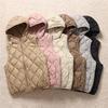 2024 Autumn/Winter Lightweight Hooded Short Down Vest - Warm Base Layer
