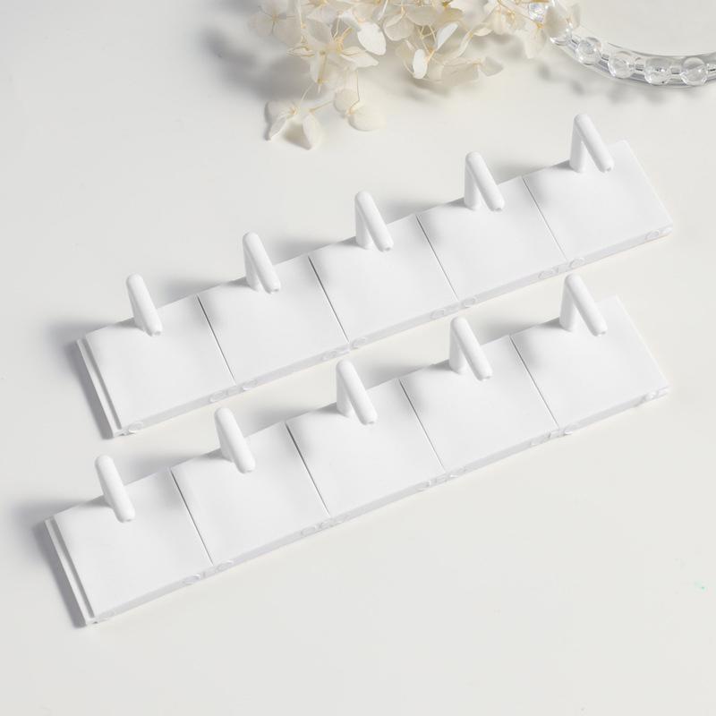 

10 шт./набор Подставка для демонстрации практики маникюра Съемный держатель для тренировок маникюра Пластиковые полки-подставки для демонстрации цвета лака для накладных ногтей