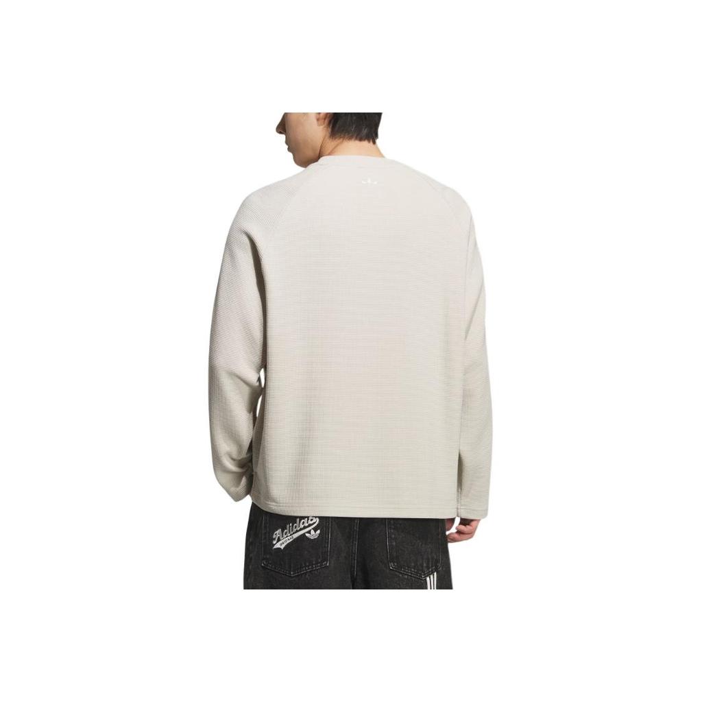 Adidas Originals SS25 Sym Waffle Knit T-Shirt Long Sleeve Men Tops KH1175