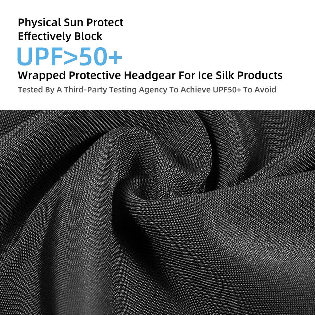 Motorcycle Face Masks for Men Women Summer Ice Silk Headgear for Cycling Motorcycle Riding High