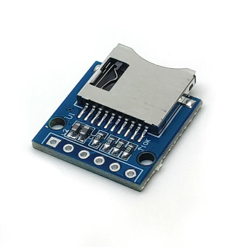 

Mini SD Card Module Micro SD Card Module 10*10*2 білий