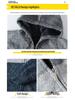 Cardigan en laine tricotée velours pour homme Automne/Hiver