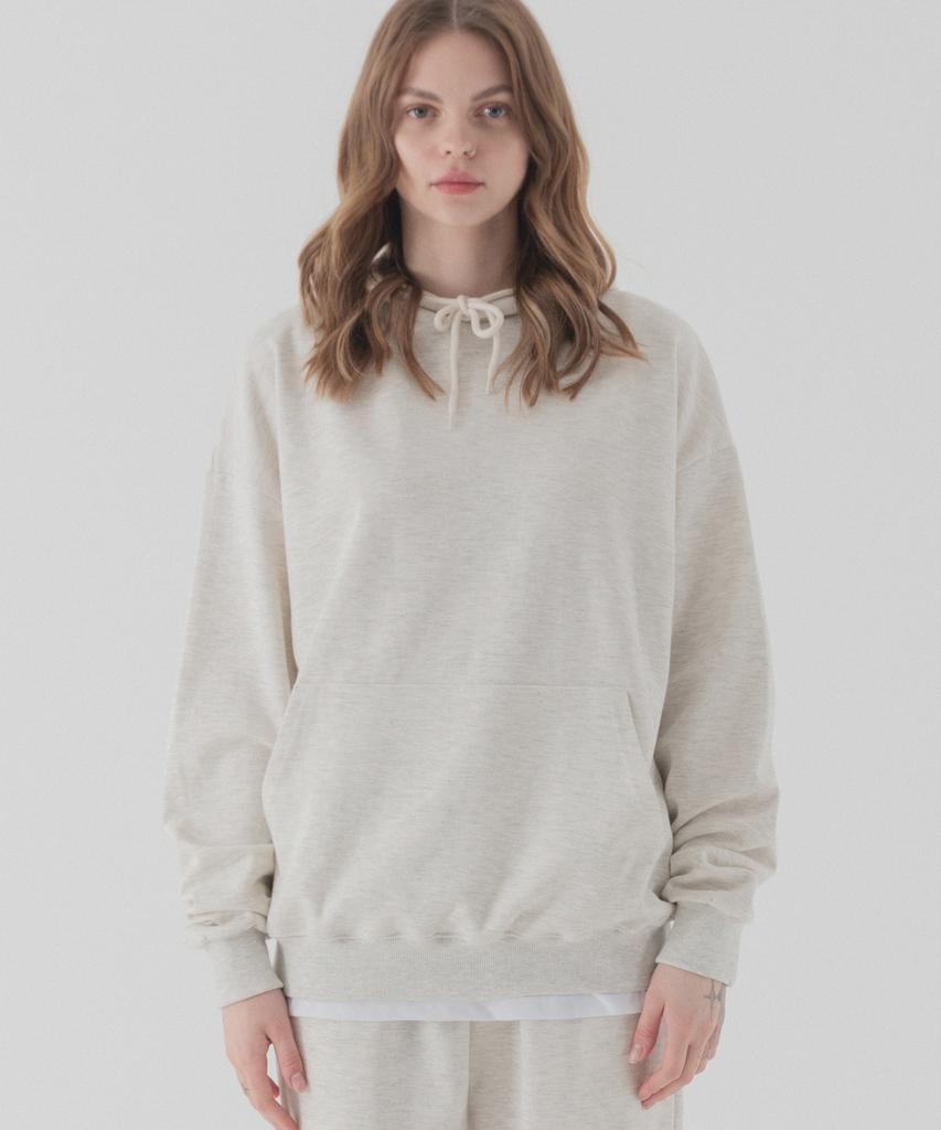 Essential Overfit Hoodie (Oatmeal)