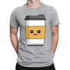 Coffee Glass Emoticon Caffeine Addicters Gift Funny Mens Womens T-Shirts 4#TA-25
