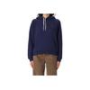 Polo Ralph Lauren Solid Color Logo Embroidered Hooded Pullover Raglan Long Sleeve Sweatshirt Women Sweatshirt Navy-Blue 211943007-002