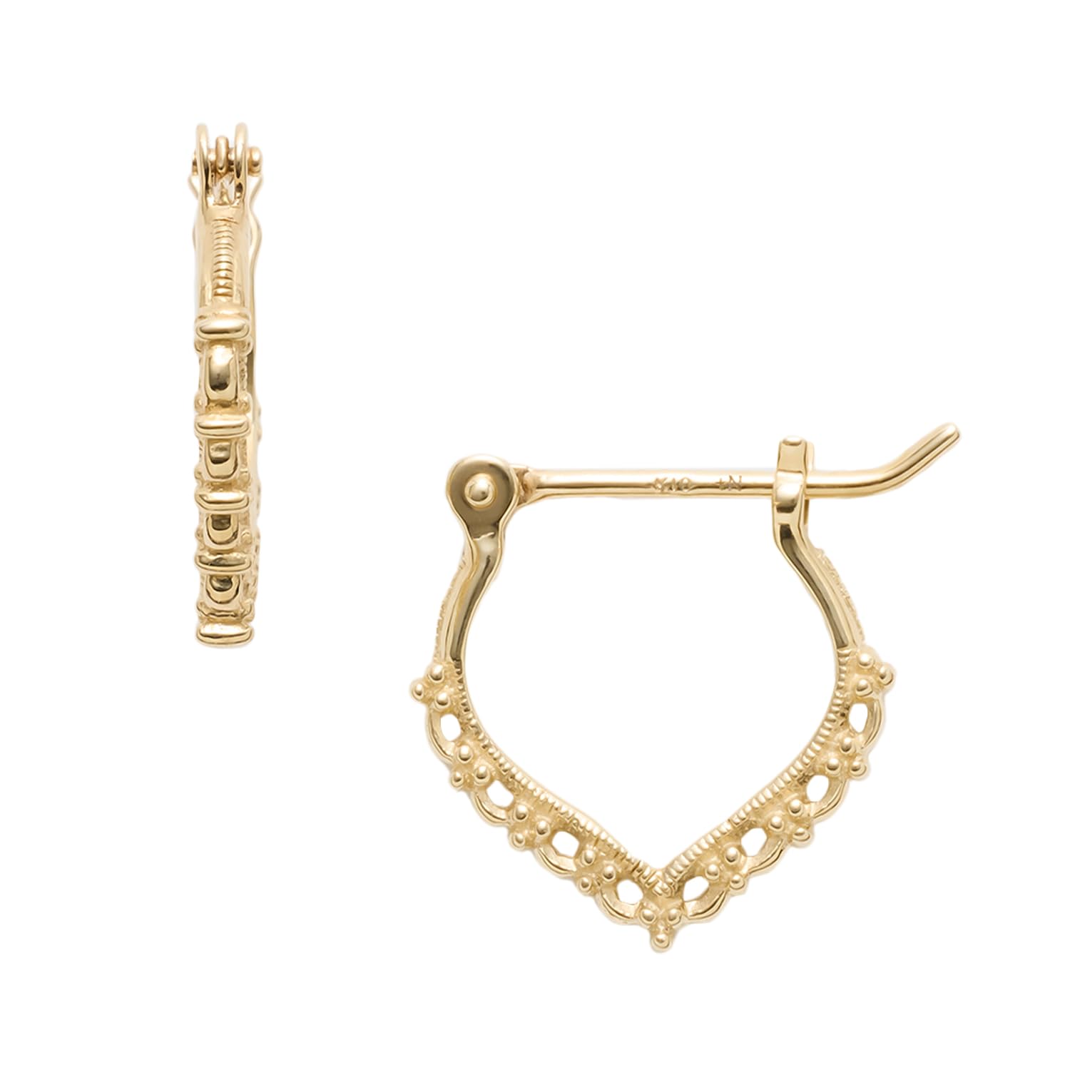 

K10 3024111200503999 [NOJESS] earrings, жёлтый