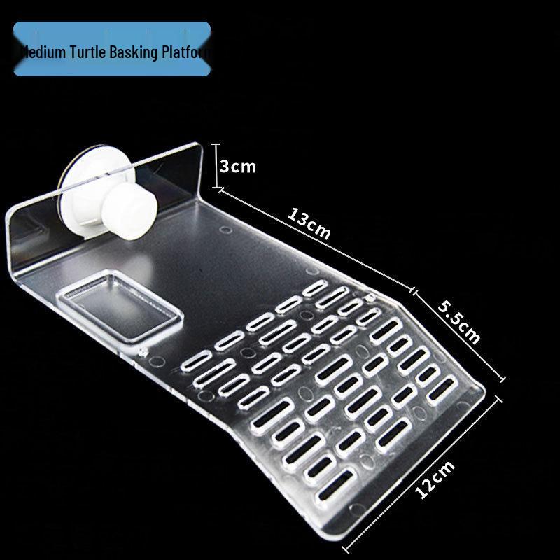 Turtle Basking Ramp: Floating Island Ladder for Aquariums