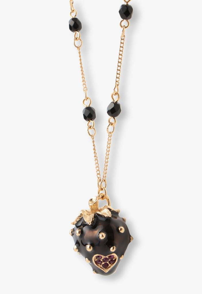 Halskette mit Erdbeermotiv SAMN199750XD [Ann Sui]
