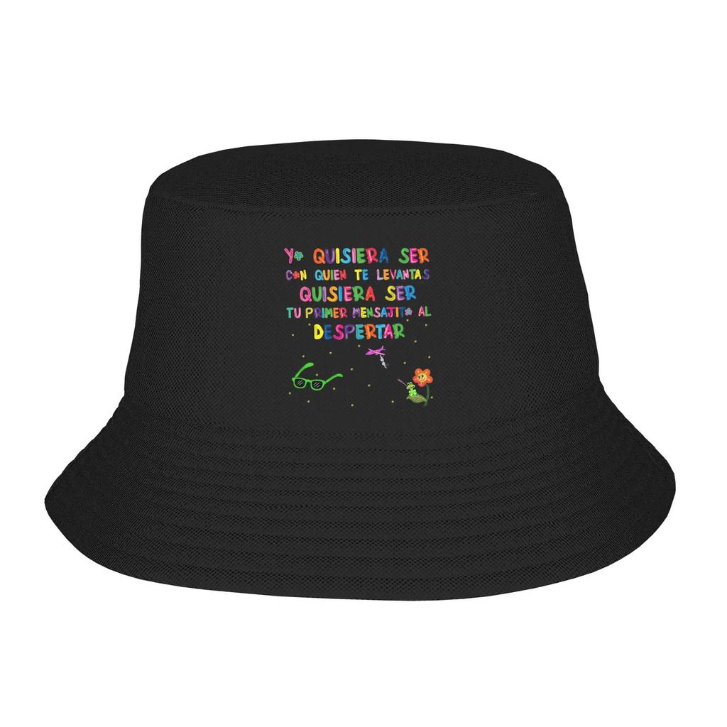 Harajuku TUS GAFITAS KAROL G LYRICS TOUR Bucket Hats Unisex UV-Schutz Camping Fischerhut Strandhut