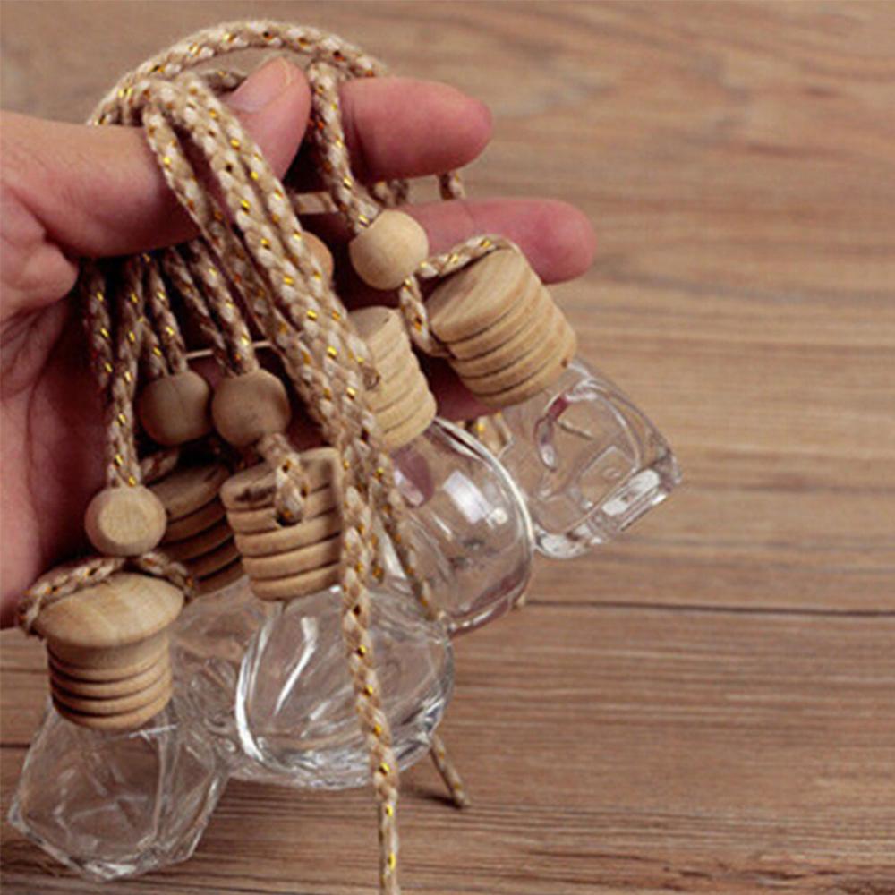 1PC Car Fragrance Bottle Air Freshener Car Perfume Bottle Empty Hanging