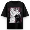 2026 Sommer Neu100% Baumwolle Jujutsu Kaisen Anime-Charakter Muster Freizeit Unisex Locker Kurzarm T-Shirt Rundes Shirt