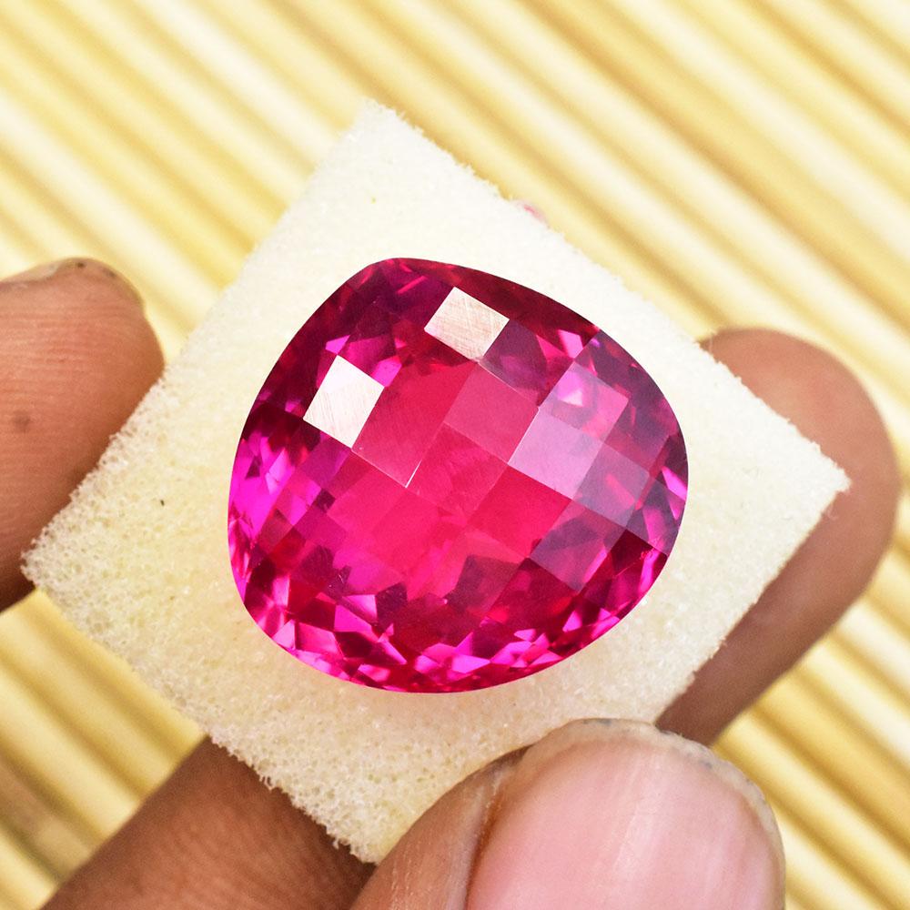 Natural Pink Ruby Loose Gemstone 29 Ct Pear Cut for Anniversary Gift for Jewelry Making and Crafts