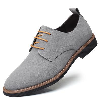 Fashion High Quality Brand Spring Suede Leather Men Shoes Oxford Casual Classic Sneakers for Male Comfortable Footwear Large Size 38-48