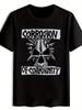 Vintage Rock Band Graphic T-shirt - "Corrosion of Conformity" Design