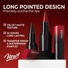 Tapered Nib Lip Liner Pencil Long-Lasting Matte Black Brown Velvet Lipstick Waterproof Natural Slim Lip Liner Makeup Cosmetics