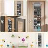 1/2Pcs 8 Tier Over Door Shoe Organiser Oxford Large Capacity Hanging Door Shoe Rack With Side Top Pocket for Daily Necessities