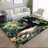 1PC Custom Name Dragon Adventure Theme Floor Mat Ideal for Living Room, Game Rooms, Office, Bedroom,Floor Mat Playful Design