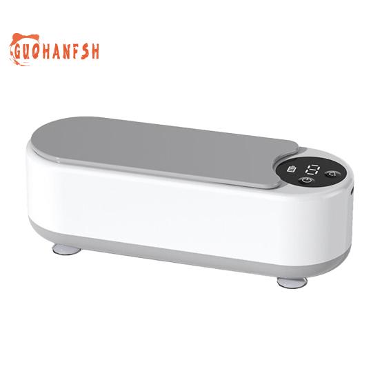 

Ультразвуковой очиститель 300 мл - глубокая очистка 45 кГц, низкий уровень шума для очков белый