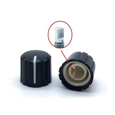 Half Shaft Encoder Switch Button Plum Shaft Plastic Control Knob Durable Potentiometer Knob Cap