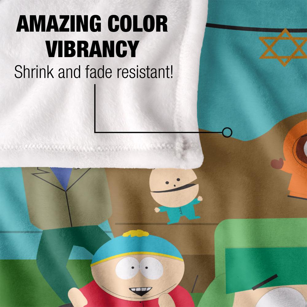 South Park Silky Kyle Hanukkah Supersoft Blanket