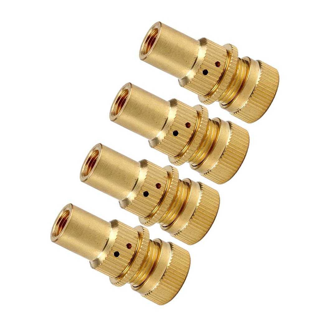 4pcs Auto Car Alloy Tire Pressure Relief Valve Deflators Bleeder Valve Set Universal Accessory