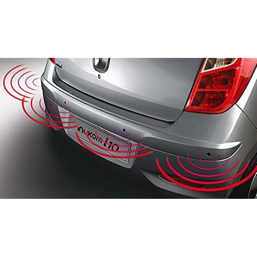 4 Parking Car Parking Sensor Kit LED Display View Reverse Backup Radar System Backup Sensor Reversing Sensors Universal Auto Radar Detector Sensors