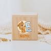 Personalized Money Box Initial with Name Wooden Money Boxes Child Coin Bank Birthday Holiday Gifts for Kids Coin Collection Case