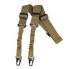 New Tactical Strap Outdoor Dual Point Multi Functional Convenient Strap Tactical Belt Mission Rope Outdoor Mountaineering Strap