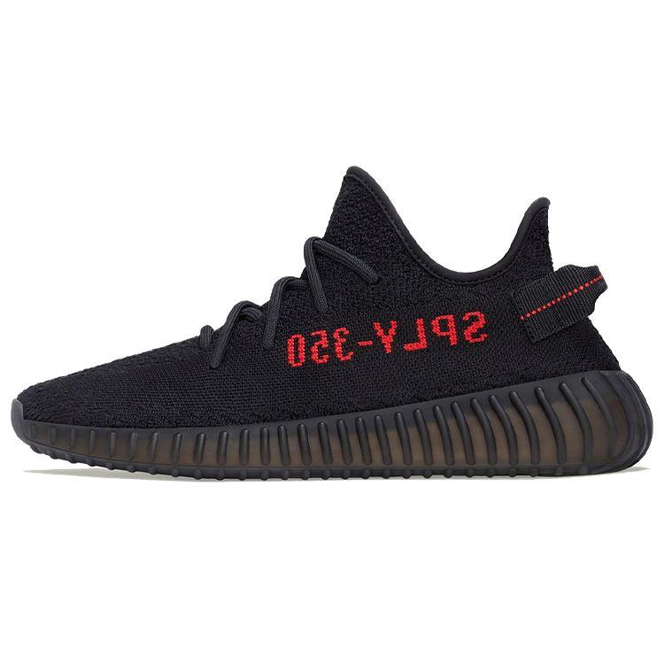 Adidas Oryginalne Yeezy Boost 350 V2 Bred Tkanina Sportowe Wygodne Niskie Buty Lifestyleowe Trampki Unisex Czarne CP9652-2020