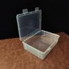 1950 Flip-top Transparent Plastic Storage Box for Bedroom Sundries, Sketch Tools & Electronic Components