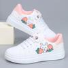 2023 New Fashion Female Vulcanized Shoe Upper Cute Rabbit Pattern Outdoor Leisure Summer and Autumn 34-40 Super Size