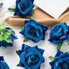 10Pcs Artificial Flowers for Scrapbook New 's Decortion Wedding Outdoor Garden Christmas Home Candy Box Flannel Rolled Roses