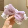 Strawberry Bear Plush Headband: Non-Slip Cute Cartoon Hair Accessory for Girls