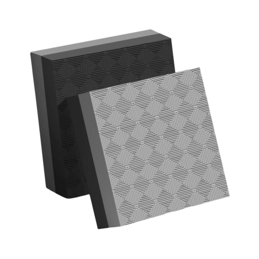 2x Tapis d'amortissement pour haltérophilie Tapis silencieux Intérieur Extérieur Antichoc Protection de sol pour Club Entraînement Barre Haltère Salle de sport Maison