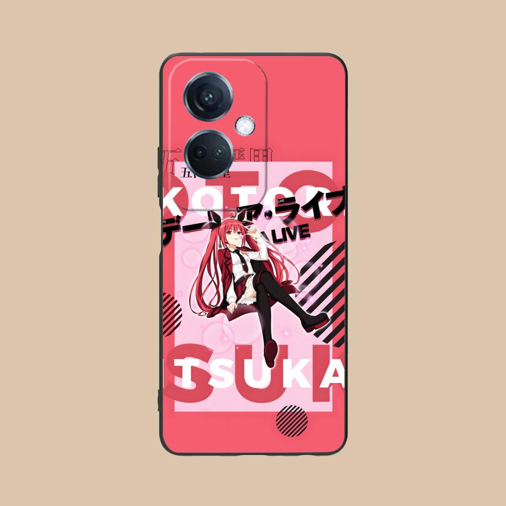 Date a Live Kotori Itsuka Matte TPU Mobile Phone Case for OPPO Reno 14 13 12 11 10 9 8 7 6 5 F T Pro 5G Colorful Printing Cover