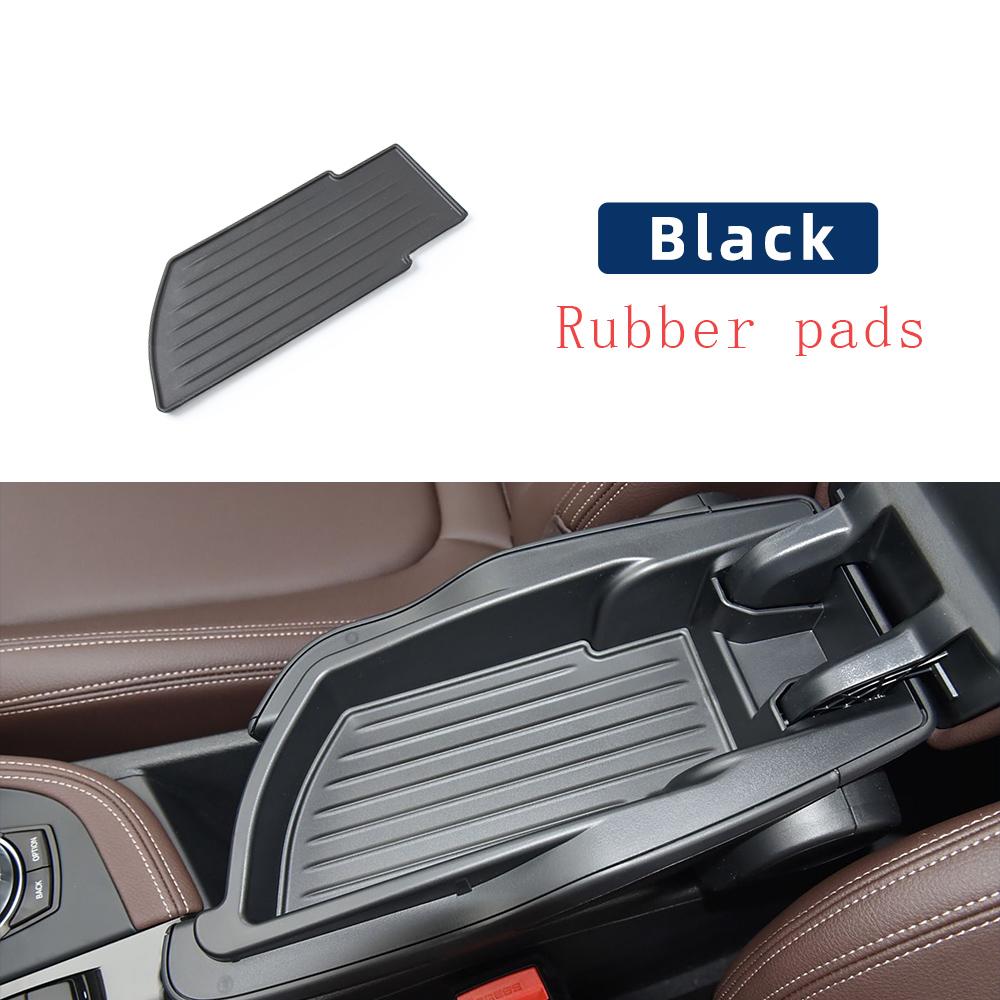 For BMW X1 F48 F49 F39 F45 F46 Armrest Box Assembly Car Central Control Armrest Storage Box 51169317571 51169359963 Black Rubber