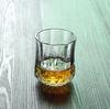 Einfacher transparenter Glas-Whisky-Glas-Diamant-Glas-Wasserbecher