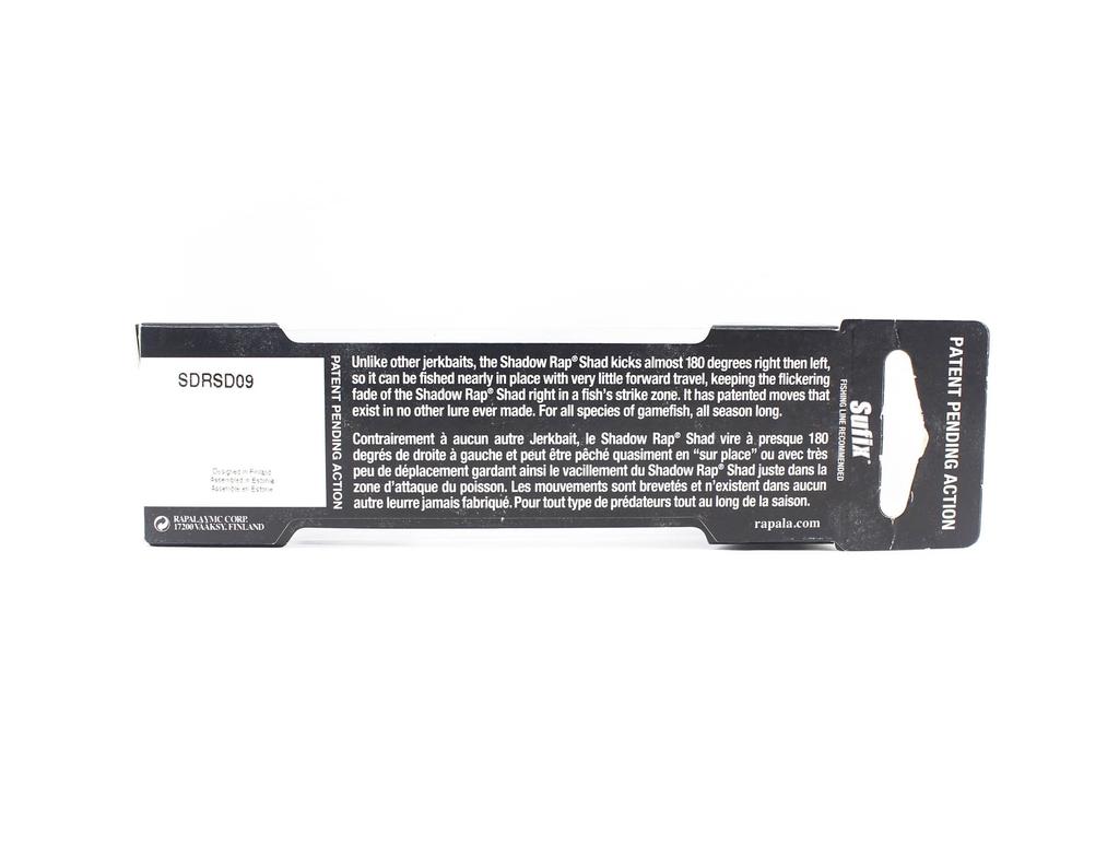 Rapala Shadow Rap Shad Deep Floating Lure SDRSD09/HLW (9375)