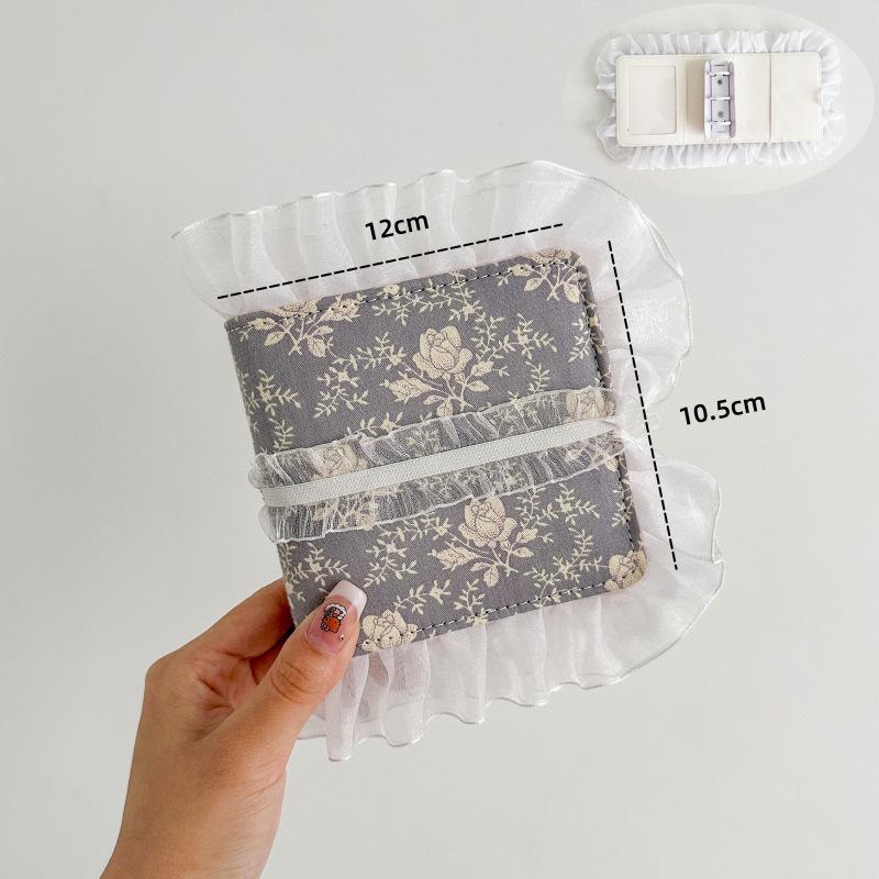 Korean Minimalist Denim Heart Photo Album A5 3-Hole Notebook Binder