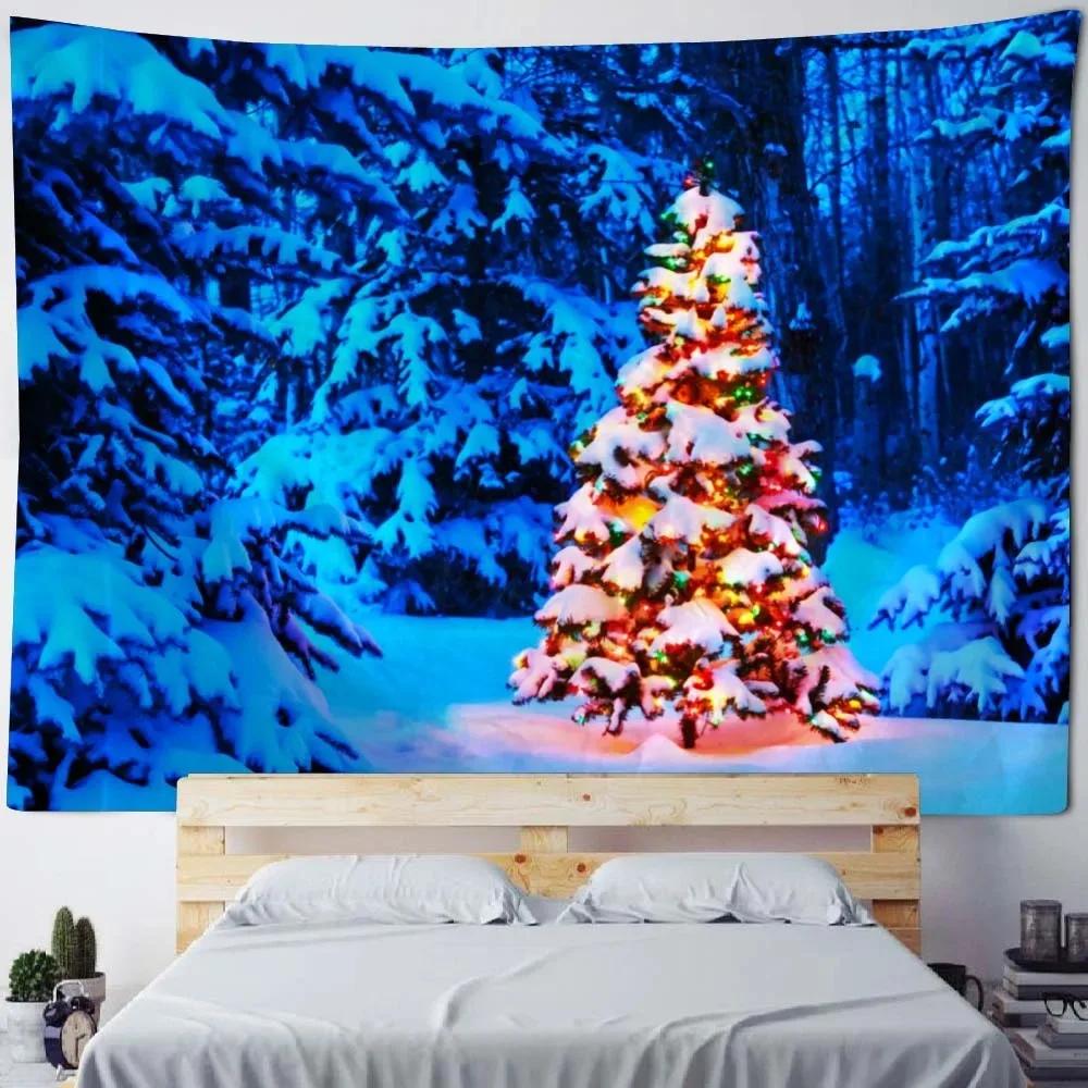 Weihnachtsbaum Muster Dekorative Wandteppich Heim Wohnzimmer Schlafzimmer Wanddekoration