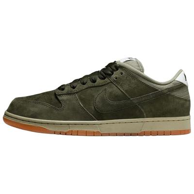Dunk SB Chaussures de Skateboard Basses Résistantes à l'Abrasion Unisexe Vert Olive HJ0367-301