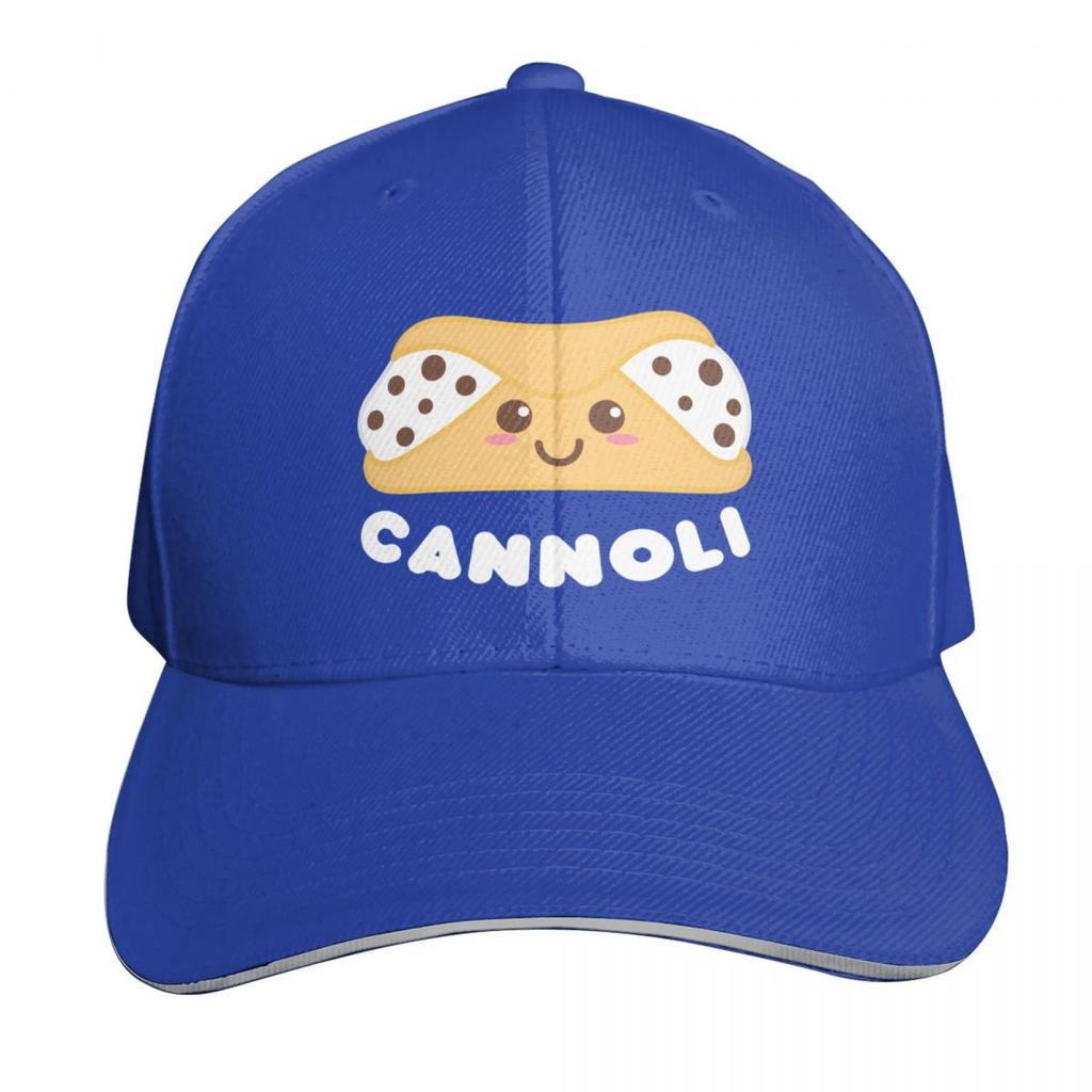 Kawaii Cannoli Baseball Cap Summer Beach Travel Streetwear Hip Hop Trendy Vintage Retro Embroidered