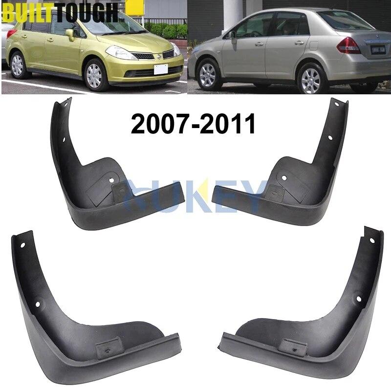 

Автомобильные брызговики для Nissan Tiida Versa C11 2007-2011 Hatch 2012 Hatchback Latio брызговики брызговики Fender 2008 2009